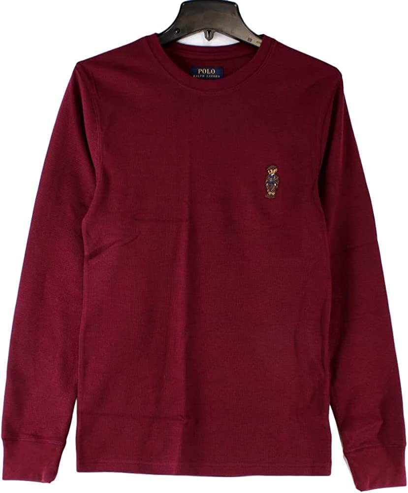 Polo by Ralph Lauren 赤 クマ刺繍 ニット M POLO RALPH LAUREN Men's Size XL Red Polo Bear Knit Sweater NWT